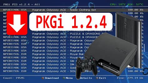 pkg files directly on your <b>PS3</b>. . Pkgi ps3